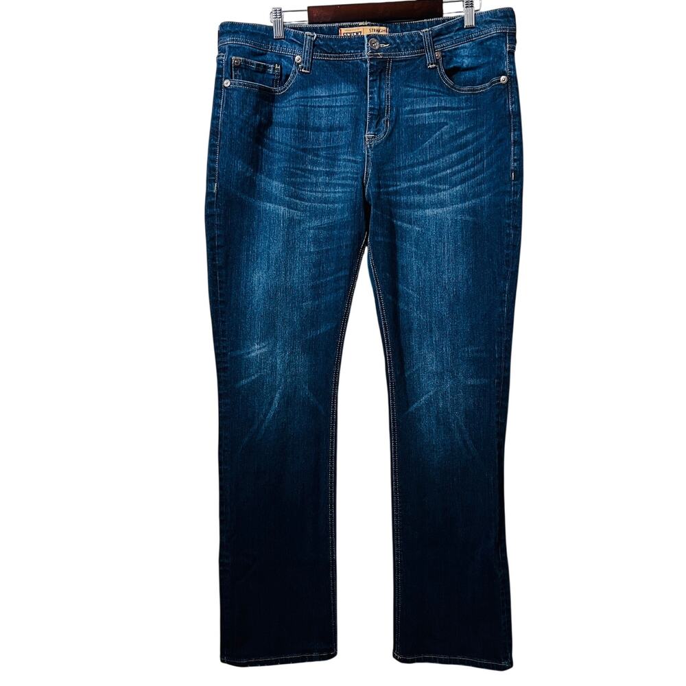 Seven7 Jeans Men’s Size 38X34 Blue Straight Leg Denim
